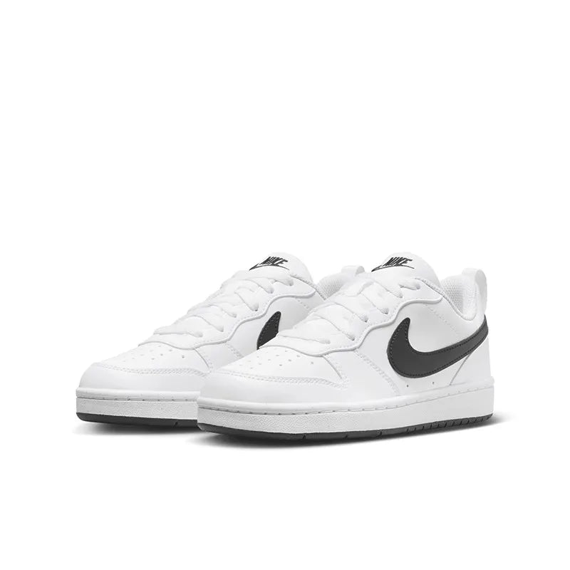 Nike Court Borough Low 2 Recraft Older Kids' Summer Breathable White Sneakers DV5456-104